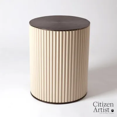 Camille Side Table Bronze