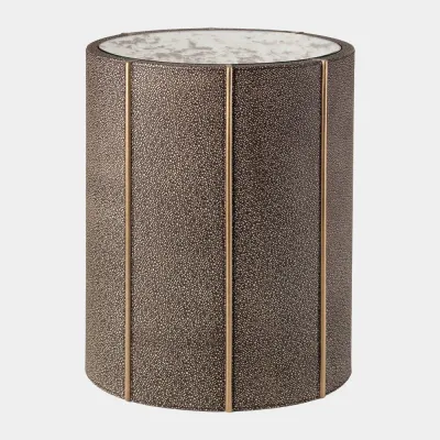 Churchill Oval Drum Table