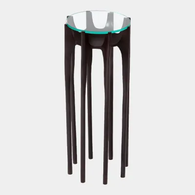 Aquilo Oil Rubbed Bronze Accent Table