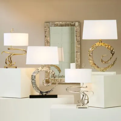 Fete Brass Table Lamp