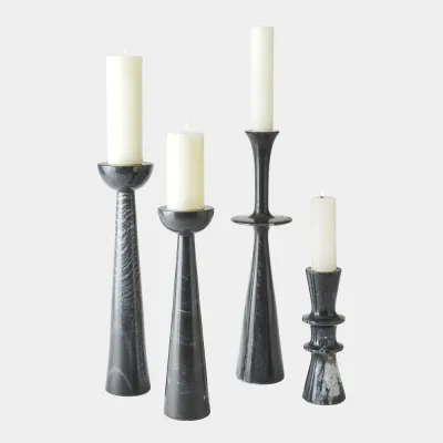 Formosa Center Flair-Black Candle Holder