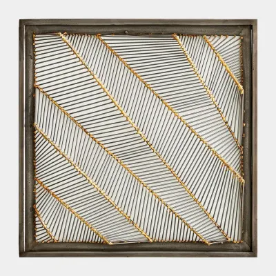 Shaddox Natural Iron/Smokey Bronze Wall Panel