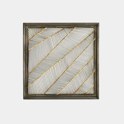 Shaddox Natural Iron/Smokey Bronze Wall Panel