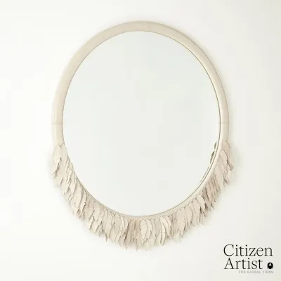 Emily Mirror Ivory