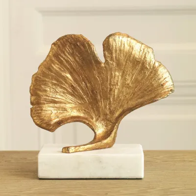 Ginkgo Leaf Object Gold Leaf