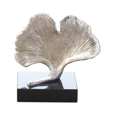 Ginkgo Leaf Object Silver Leaf