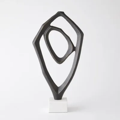 Interplay Sculpture - Bronze