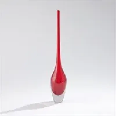 Flecked Spire Bottle - Red - Large