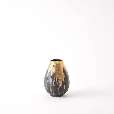Cauldron Vase Gold Small
