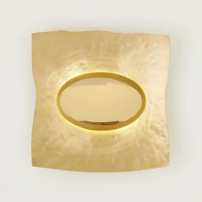 Sunrise Wall Sconce Brass HW