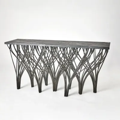 Vector Console Natural Iron w/Black Mar