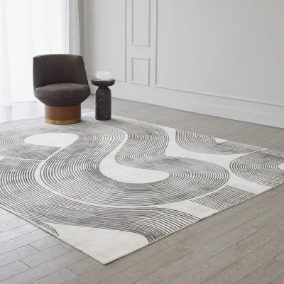 Wander Rug Cream/Charcoal