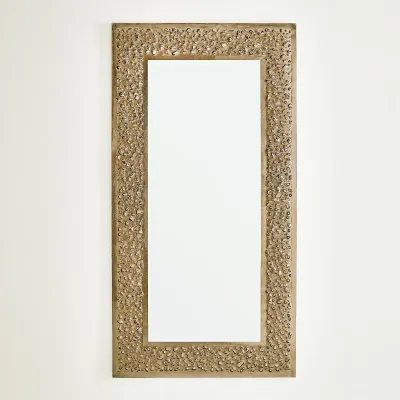 Golden Stone Mirror