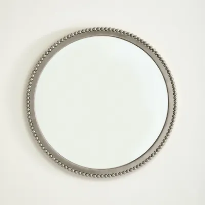 Ball Bearing Mirror Silver Leaf Large
