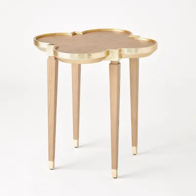 Quatrefoil Side Table
