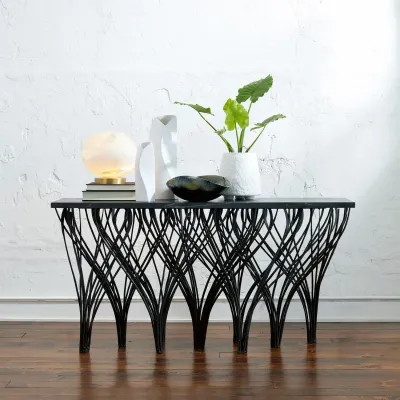 Vector Console Natural Iron w/Black Mar