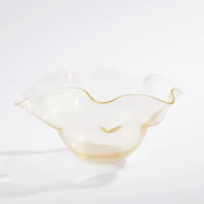 Organic Bowl Gold Leaf Short/Fat
