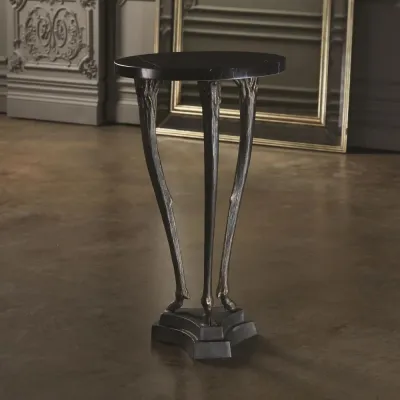 Ayala Leg Bronze Side Table