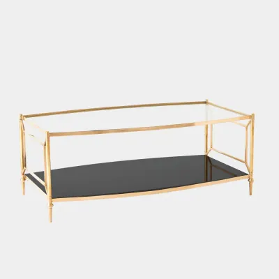 Camber Brass Cocktail Table