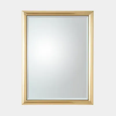 Bennett Brass Rectangular Mirror