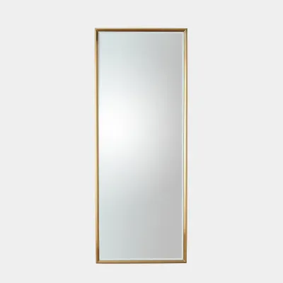 Reeves Brass Floor Mirror