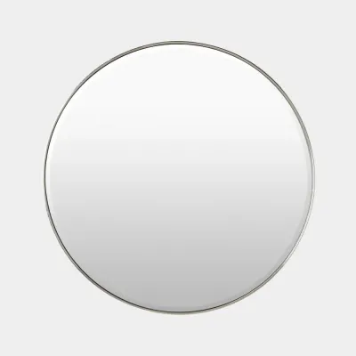 Vivid Clear Round Mirror