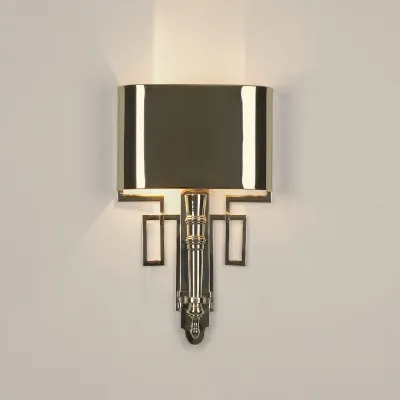 Torch Sconce Nickel HW