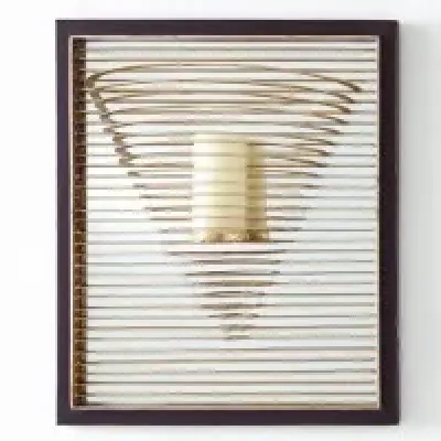 Pyramid Candle Sconce