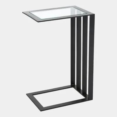 Tessa Cantilever Bronze Side Table