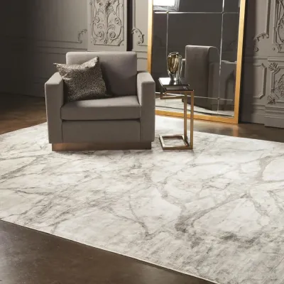 Echoform Neutrals Mirror Match Marble Rug 5' x 8'