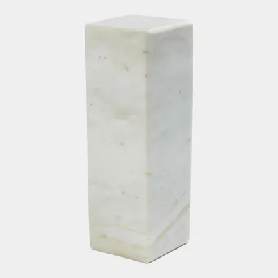 Prominence Marble Pedestal/Riser 15"H x 5"W x 5"D