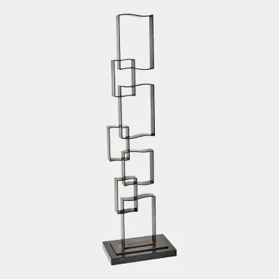 Bent Square Sculpture