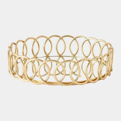 Loops Brass Tray