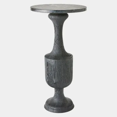 Vessel Black Side Table