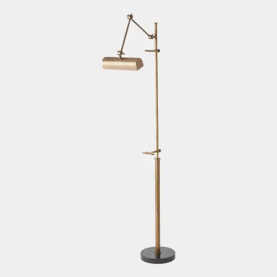 Display Brass Floor Lamp