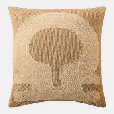 Carthago Key-Sand Beaded Pillow