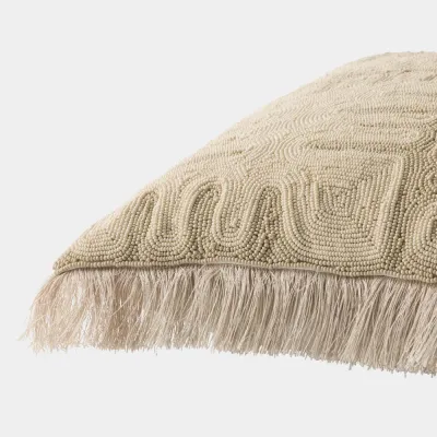 Duafe Sand Beaded Pillow