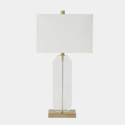 Emma Gold Crystal Table Lamp