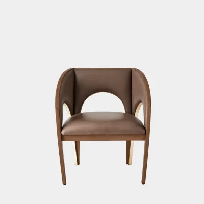 Arches Nutmeg/Champagne Occasional Chair