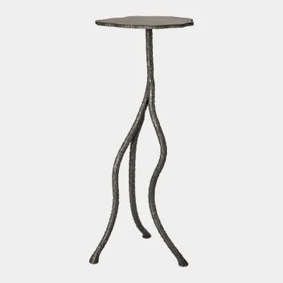 Forest Blossom Natural Iron Pedestal