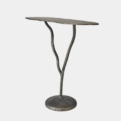 Forest Blossom Natural Iron Console