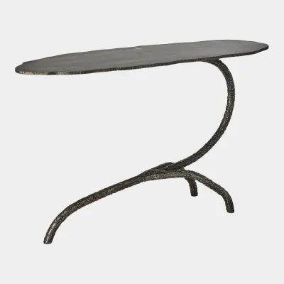 Forest Blossom Natural Iron Side Table