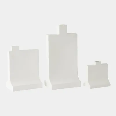 Icon Matte White Vase