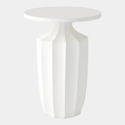 Flirt White Drink Table