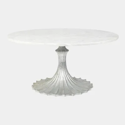 Landry Silver Base Flute Table