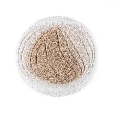 Ivy Fog Bath Rug 31'' Round