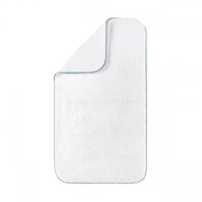 Portobello White/Sea Mist Bath Rug