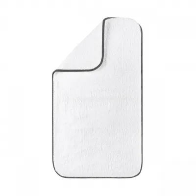 Portobello White/Storm Bath Rug