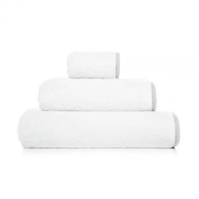 Portobello White/Cloud Bath Towels