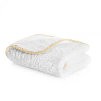 Portobello White/Wheat Bath Towels